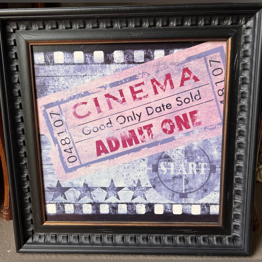 Cinema wall art